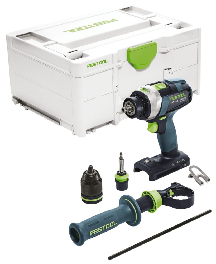 Image of Festool TPC 18/4 I-Basic 18V Li-Ion Brushless Cordless Combi Drill - Bare 