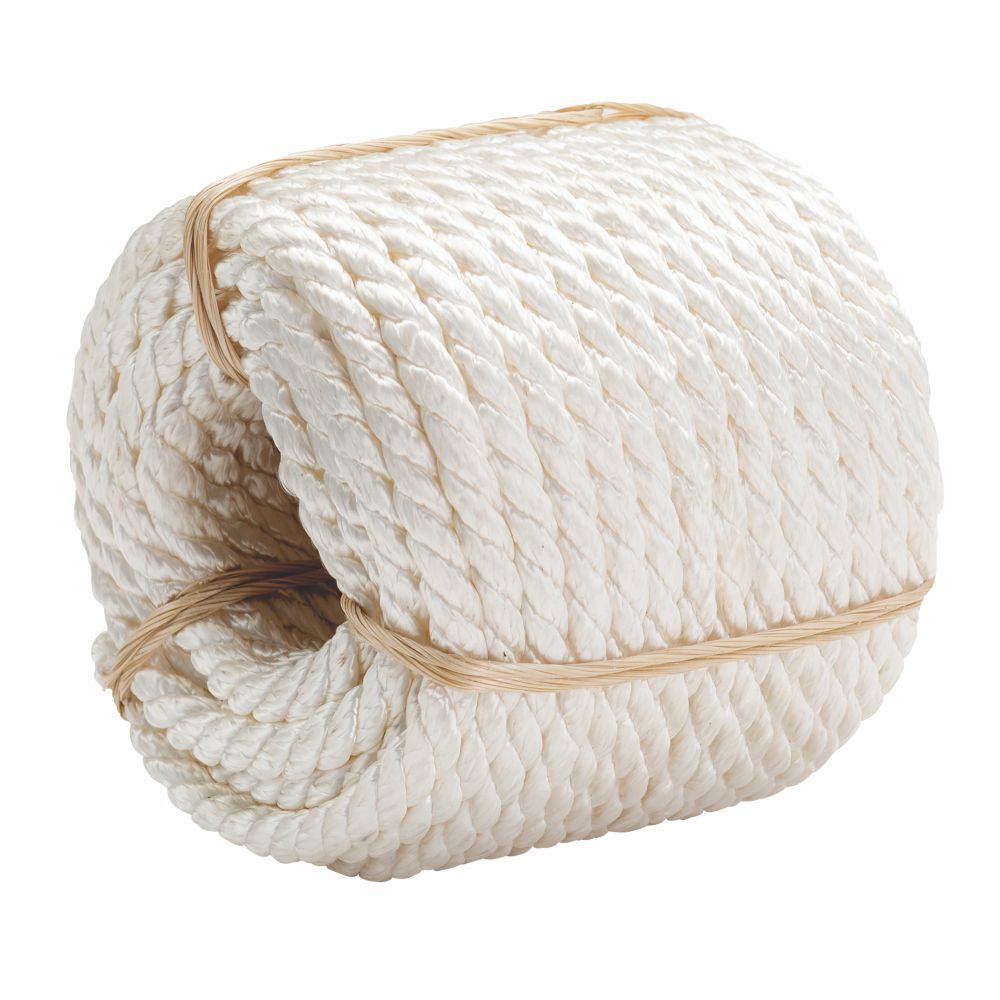 Image of Twisted Rope White 8mm x 20m 