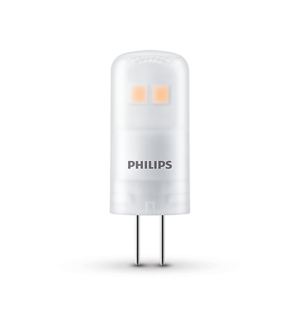 Image of Philips G4 Capsule LED Light Bulb 115lm 1W 12V 