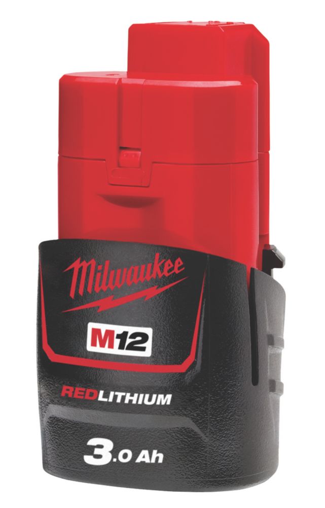 Image of Milwaukee M12 B3 12V 3.0Ah Li-Ion RedLithium Battery 
