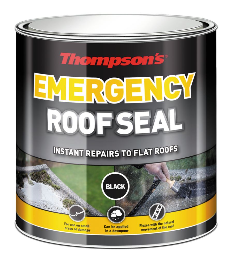 Image of Thompsons Emergency Roof Seal Black 1Ltr 