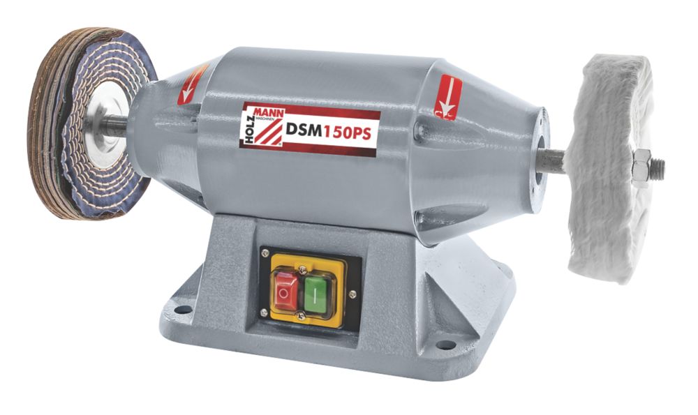 Image of Holzmann DSM150PS 150mm Brushless Electric Professional Buffer & Polisher 230V 