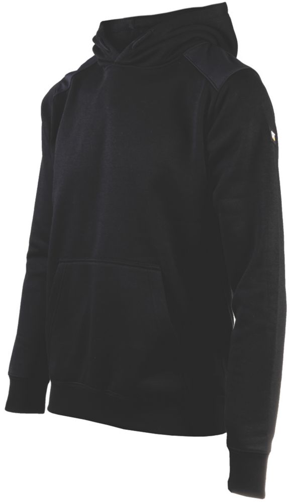 Image of CAT Essentials Hooded Sweatshirt Black Medium 38-41" Chest 