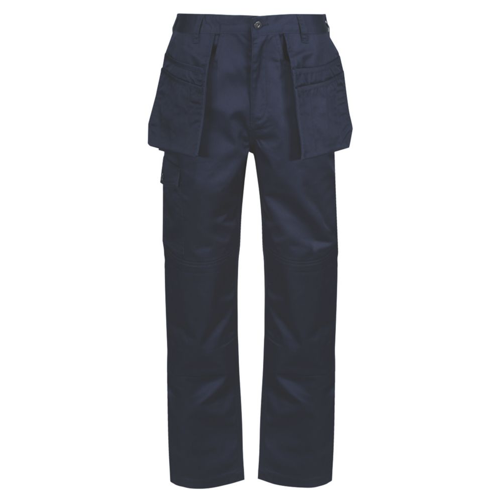 Image of Regatta Pro Cargo Holster Trousers Navy 30" W 31" L 