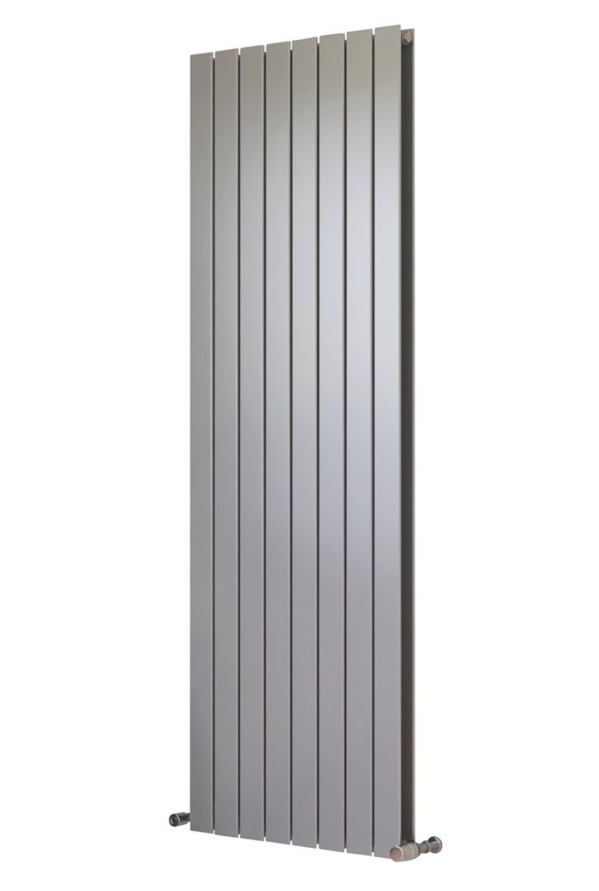 Image of Ximax Oceanus Duplex Horizontal or Vertical Designer Radiator 1800mm x 595mm Silver 