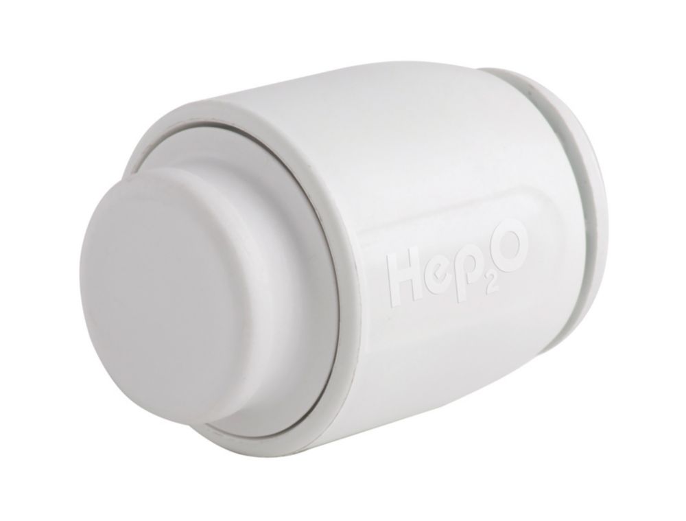 Image of Hep2O Plastic Push-Fit Stop End 10mm 