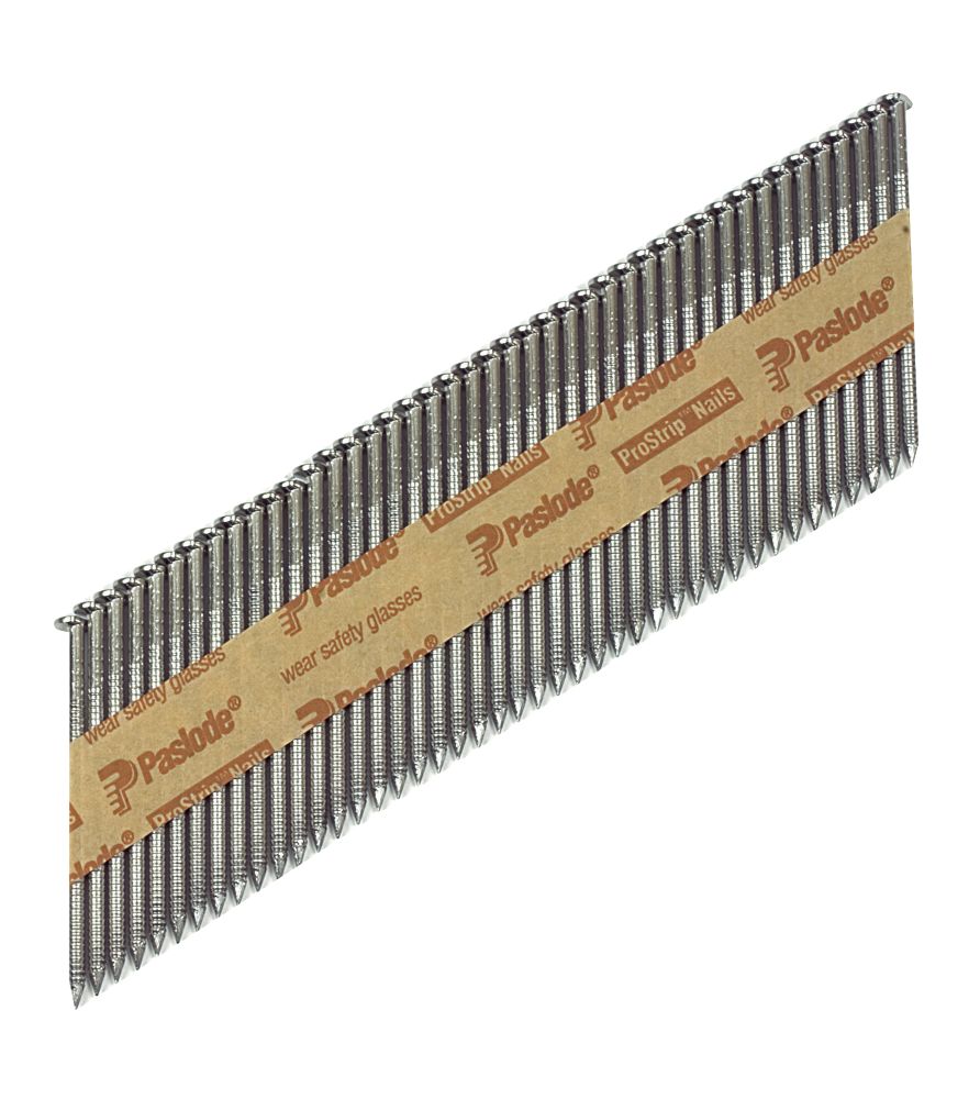 Image of Paslode Stainless Steel IM350 Collated Nails 2.8mm x 63mm 1100 Pack 
