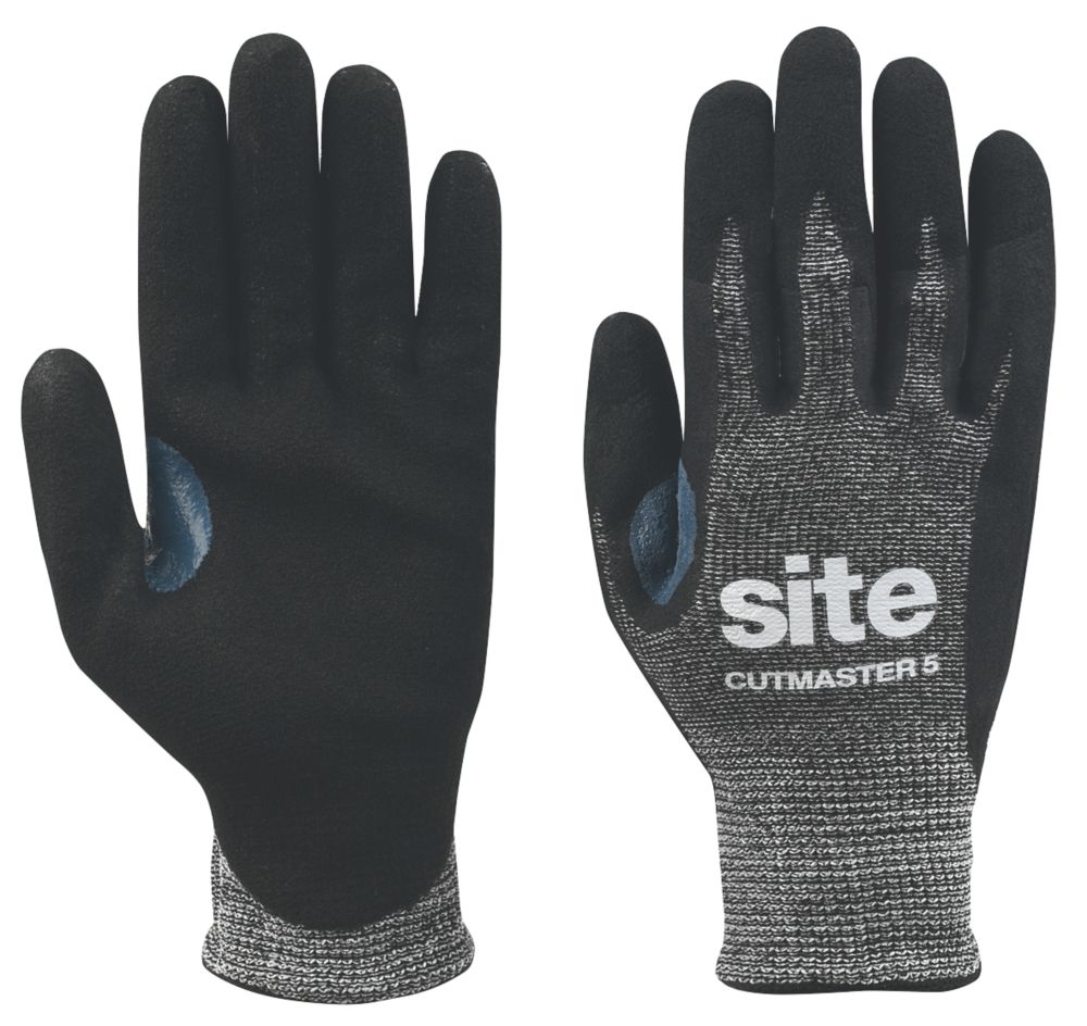 Image of Site Cutmaster Gloves Black Large 