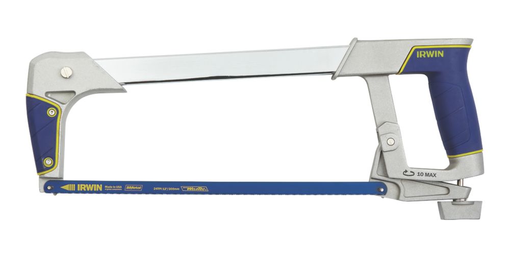 Image of Irwin 24tpi Plastic Heavy Duty Hacksaw 12" 