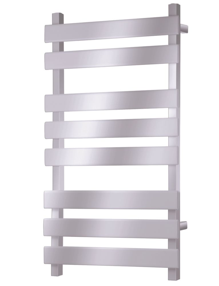 Image of Towelrads Perlo Flat-Fronted Designer Towel Radiator 800mm x 500mm Chrome 853BTU 