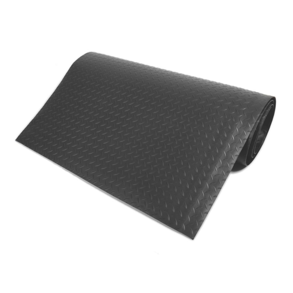 Image of COBA Europe Deckplate Anti-Fatigue Floor Mat Black 3m x 0.9m x 14mm 