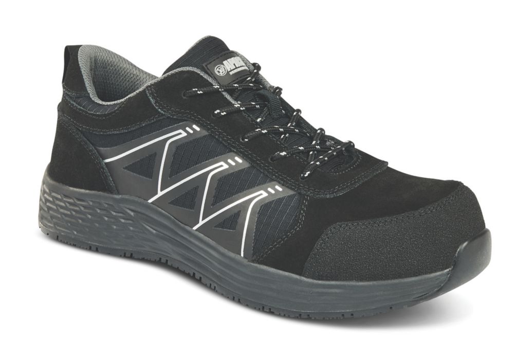 Image of Apache Venus Metal Free Safety Trainers Black Size 3 