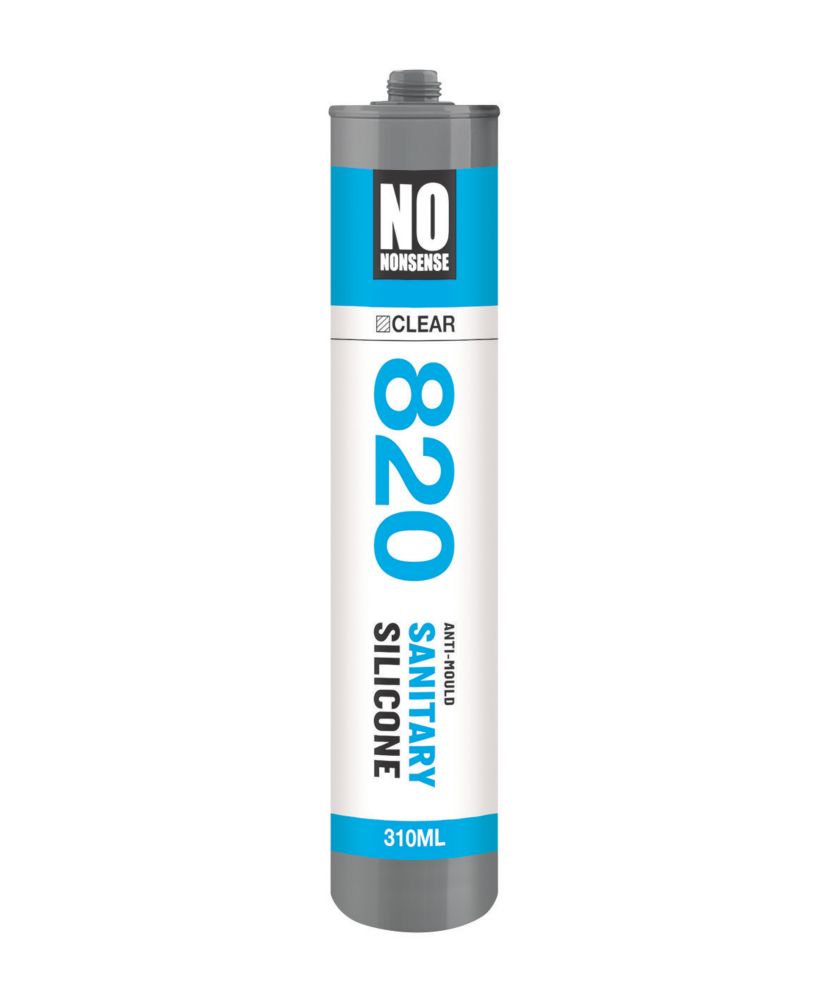 Image of No Nonsense Sanitary Silicone Clear 310ml 