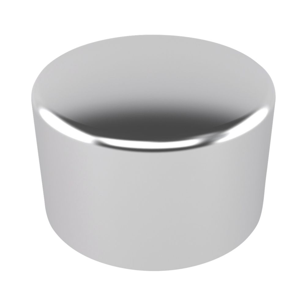 Image of Drayton Radiator Valve Caps Chrome 2 Pack 