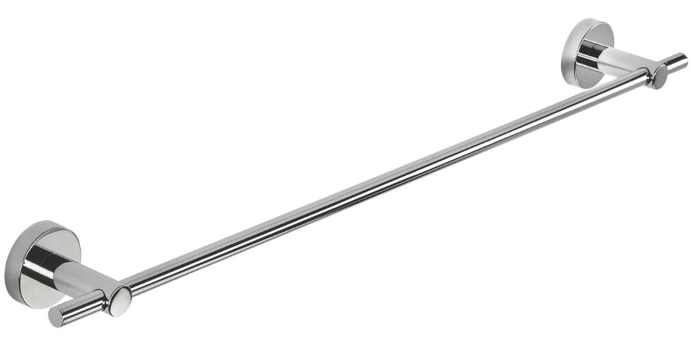 Image of Croydex Pendle Flexi-Fix Towel Rail Chrome 677mm x 77mm x 54mm 