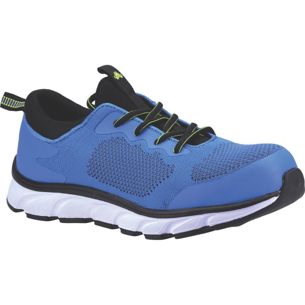 Image of Amblers 718 Safety Trainers Blue Size 6 