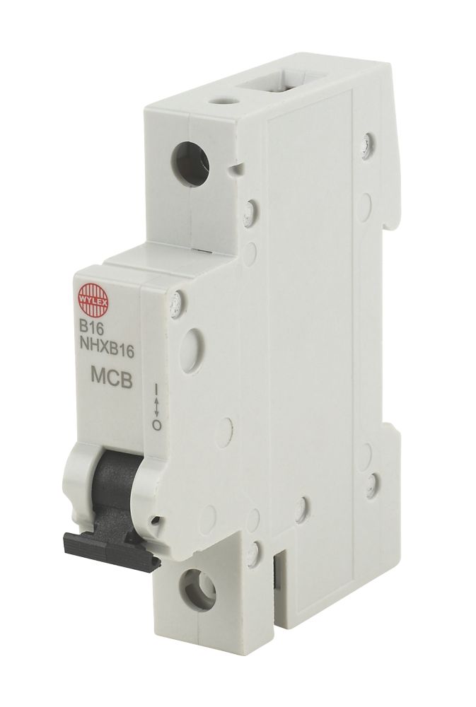 Image of Wylex 16A SP Type B MCB 