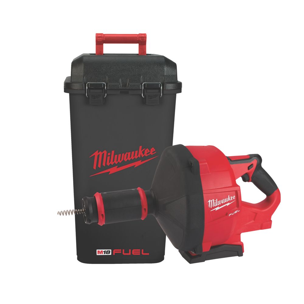 Image of Milwaukee M18 FDCPF8-0C FUEL 18V Li-Ion RedLithium 10.6m Brushless Cordless Drain Cleaner - Bare 