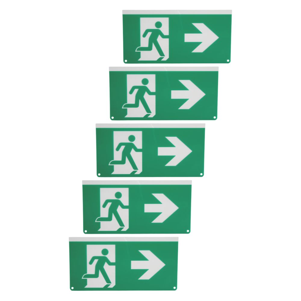 Image of 4lite Legend Arrow Left/Right 123mm x 246mm 5 Pack 