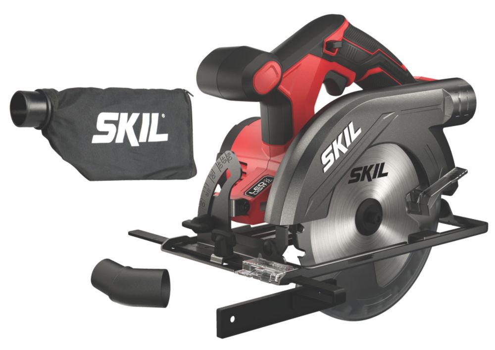Image of Skil SW1E3520CA 165mm 20V Li-Ion PWRCORE 20 Cordless Circular Saw - Bare 
