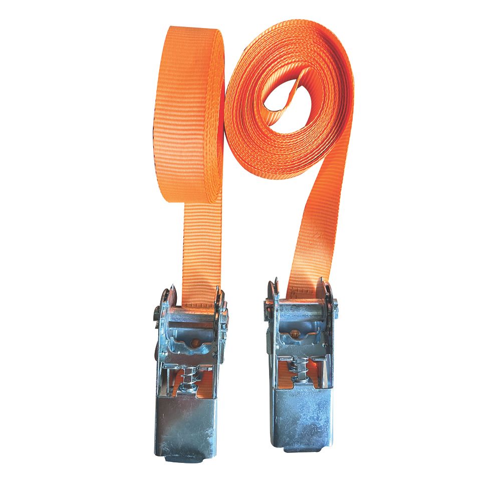 Image of Smith & Locke Endless Ratchet Tie-Down Strap 5m x 25mm 2 Pack 