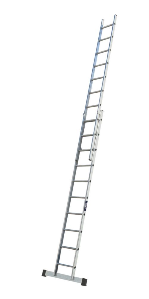 Image of Lyte ProLyte+ 2-Section Aluminium Industrial Double Ladder 4.9m 