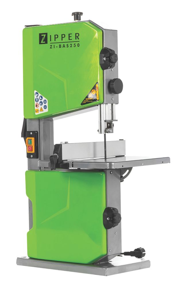 Image of Zipper ZI-BAS250 245mm Brushless Electric Woodcutting Bandsaw 230V 