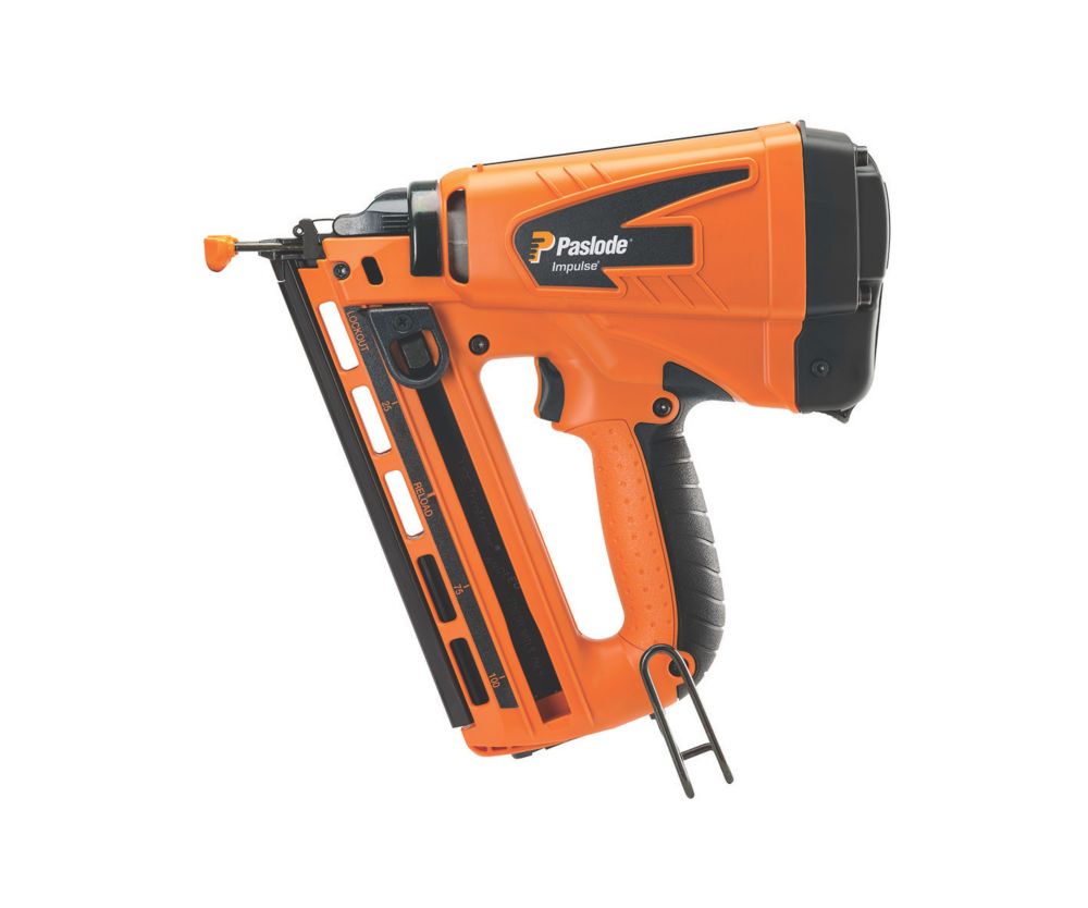 Image of Paslode IM65A F16 63mm 7.4V 1 x 2.1Ah Lithium Second Fix Cordless Gas Nail Gun 