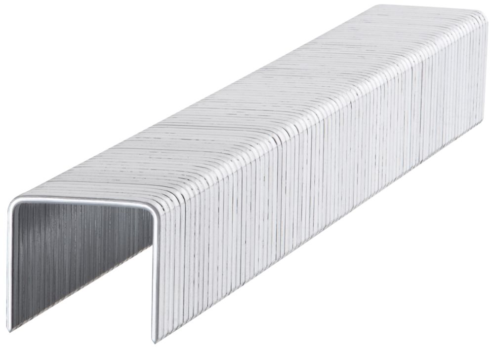 Image of Stanley Heavy Duty Staples Bright 10mm x 10mm 1000 Pack 