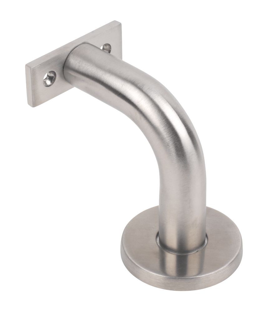Image of Handrail Bracket Satin Stainless Steel 76mm 