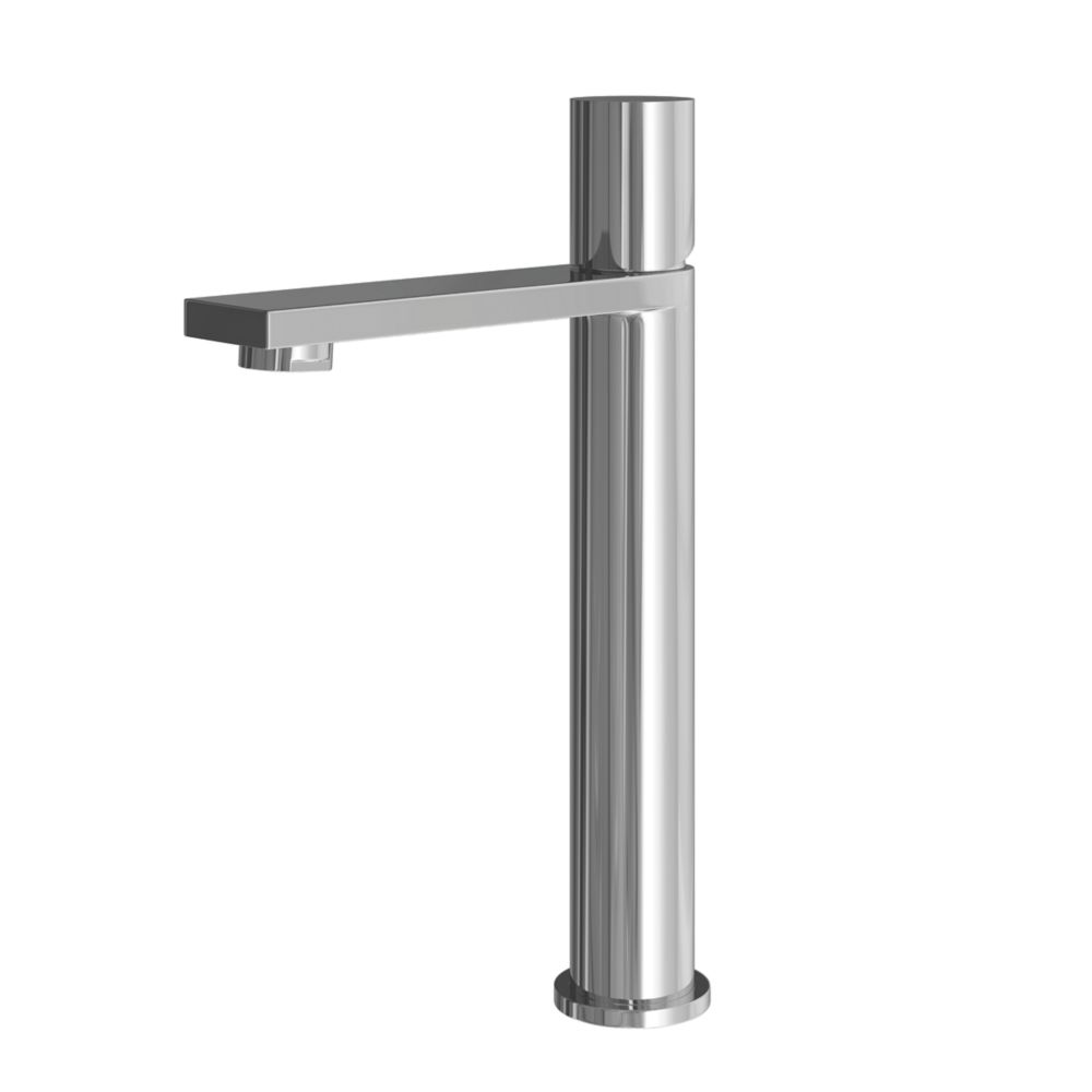 Image of ETAL Saris High Rise Mono Basin Mixer Tap Polished Chrome 