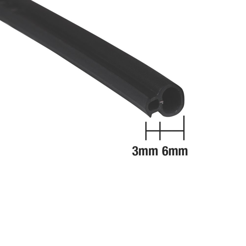 Image of Stormguard uPVC Door & Window Seal Black 20m 