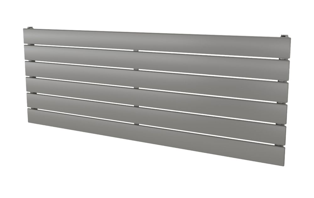 Image of Ximax Oceanus Designer Radiator 445mm x 1200mm Silver 2010BTU 