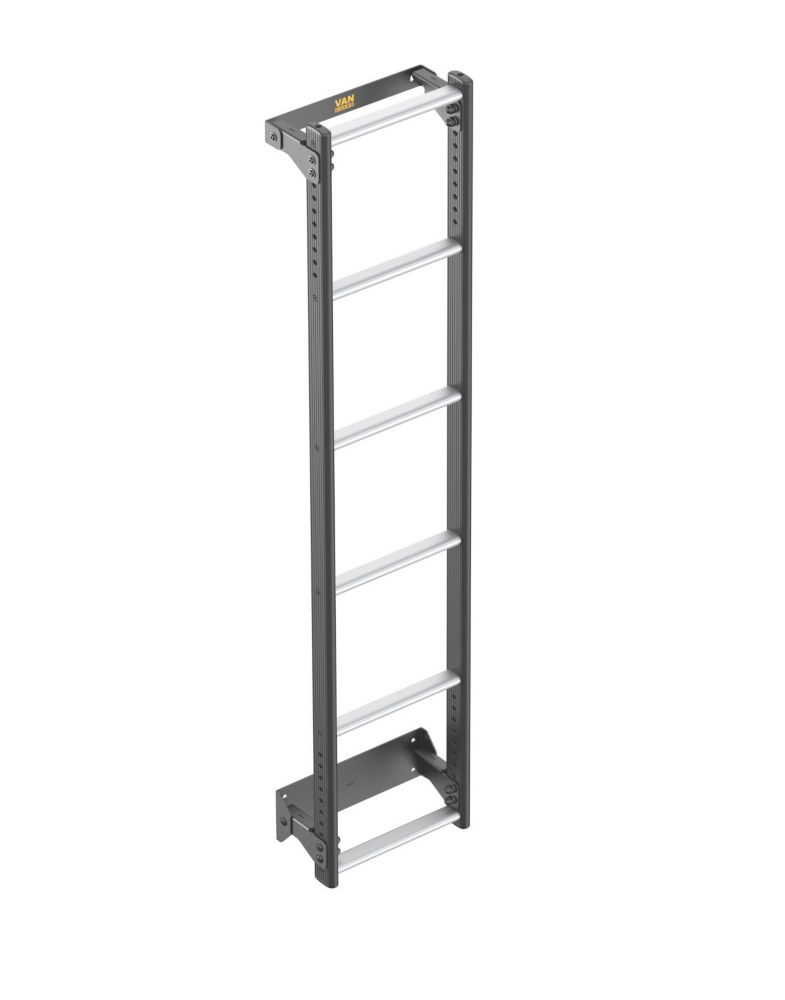 Image of Van Guard VGL6-02 Fiat Ducato 2006 on 6-Treads ULTI Ladder Rear Door Ladder for H1 1560mm 