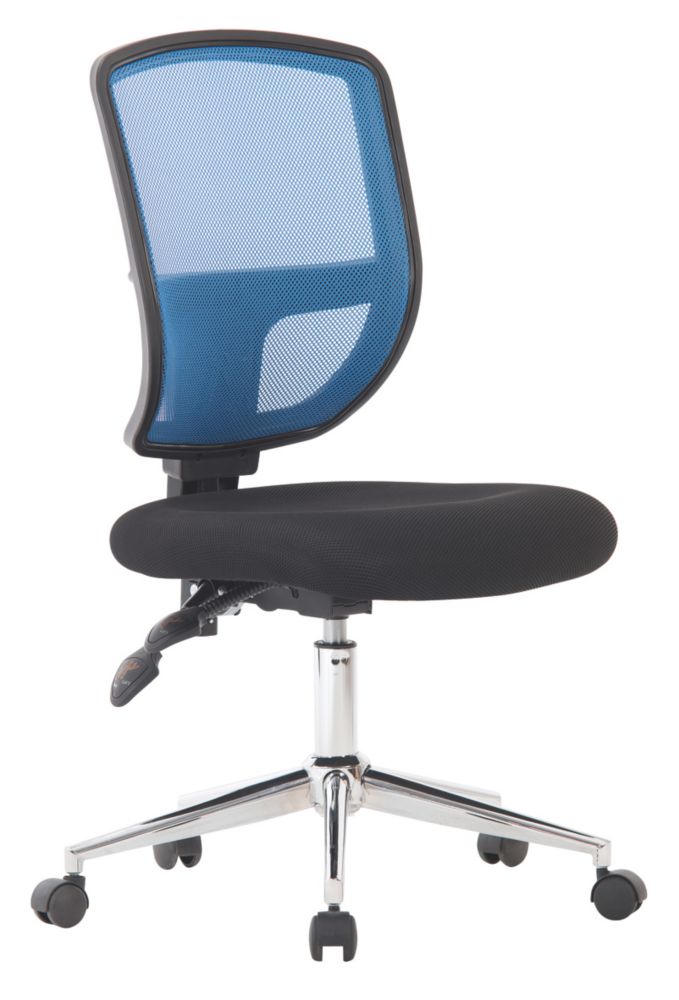 Image of Nautilus Designs Nexus Medium Back Task/Operator Chair Blue 