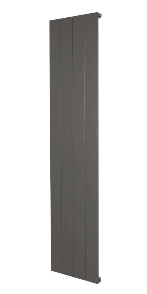Image of Towelrads Ascot Energy Efficient Aluminium Designer Radiator 1800m x 407mm Anthracite 2681BTU 