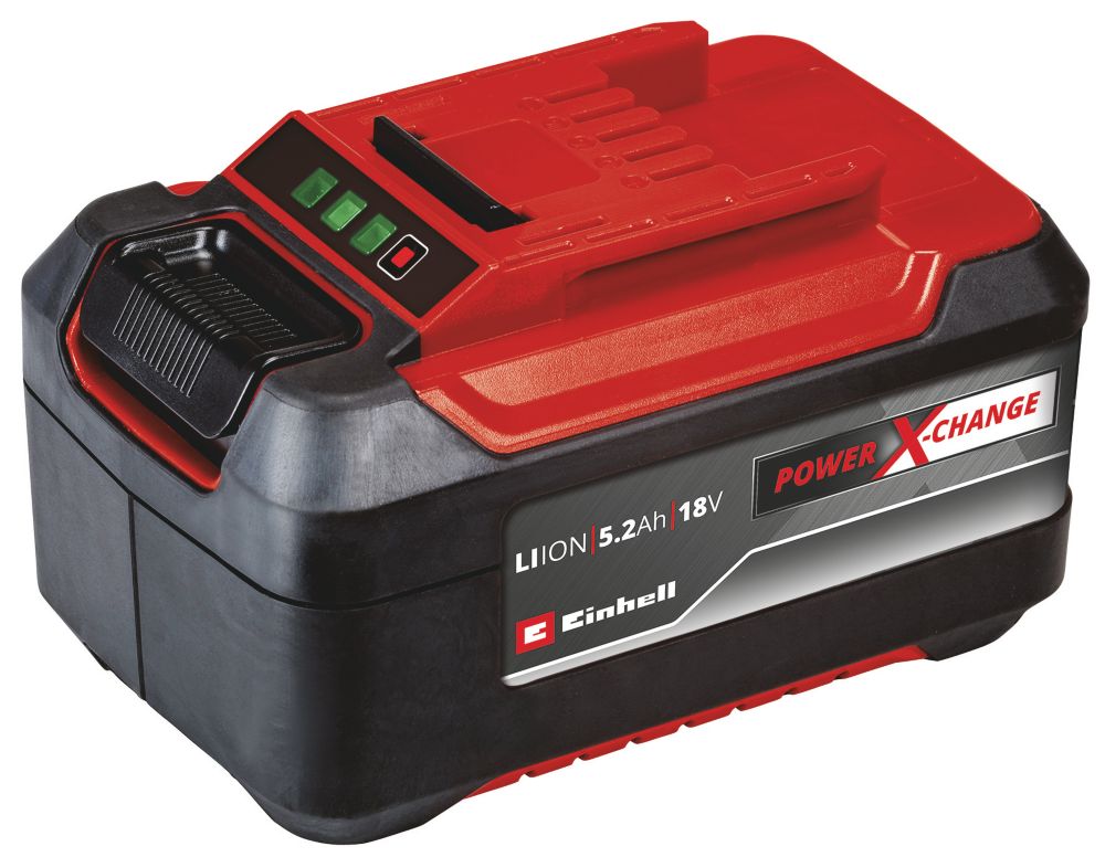 Image of Einhell 18V 5.2Ah Li-Ion Power X-Change Battery 
