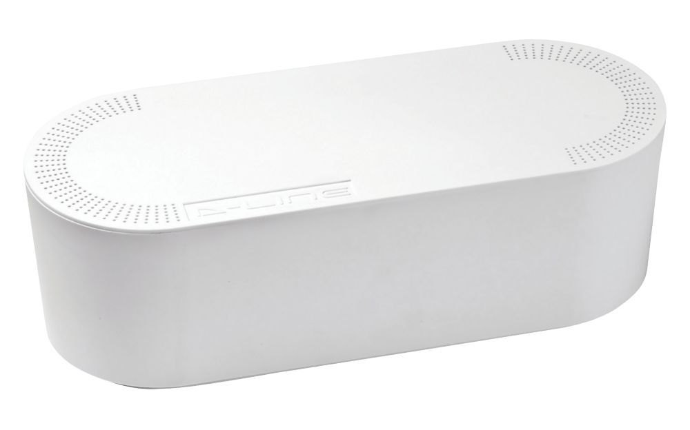 Image of D-Line Cable Tidy Unit White 
