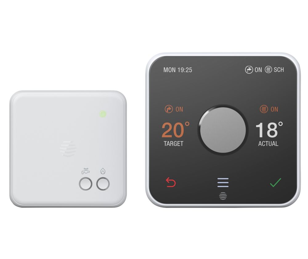 Image of Hive Hubless Active V3 Wireless Heating & Hot Water Smart Thermostat White / Grey 