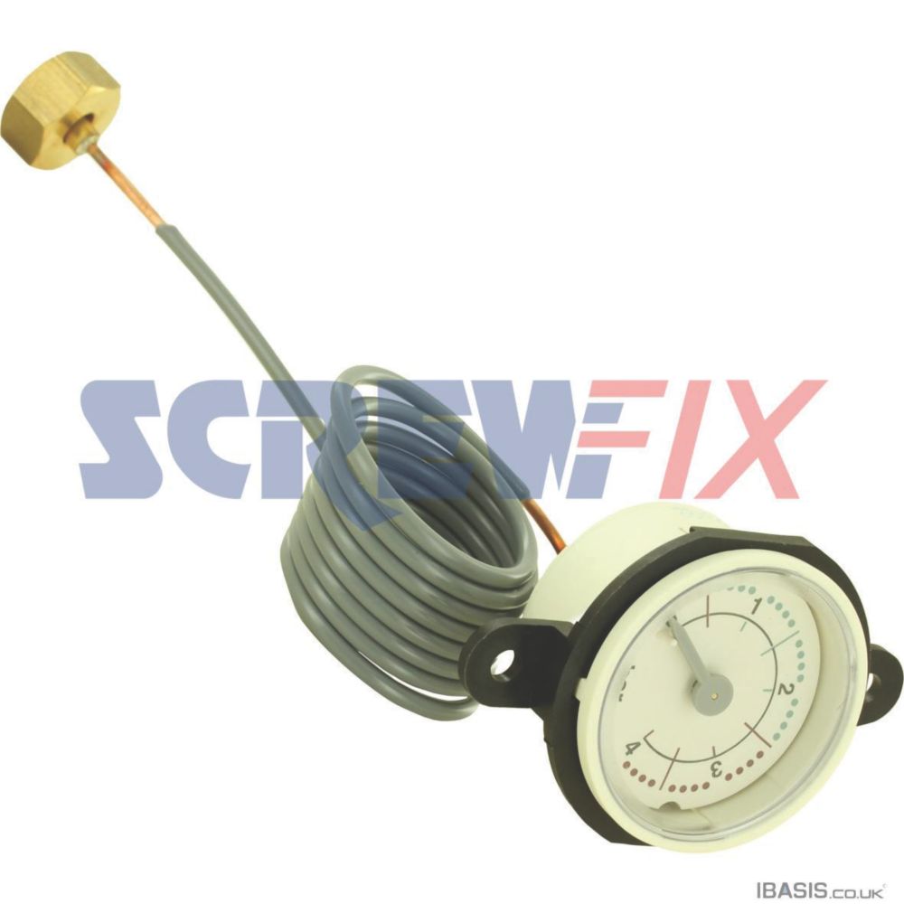 Image of Baxi 248090 Pressure Guage with Retainer 