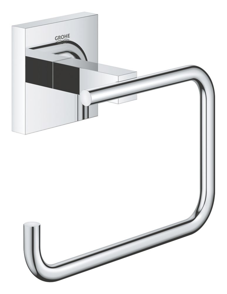 Image of Grohe Start Cube Toilet Paper Holder Chrome 