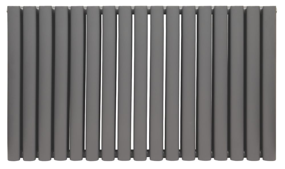 Image of Towelrads Dorney Designer Towel Radiator 600mm x 1012mm Anthracite 2136BTU 