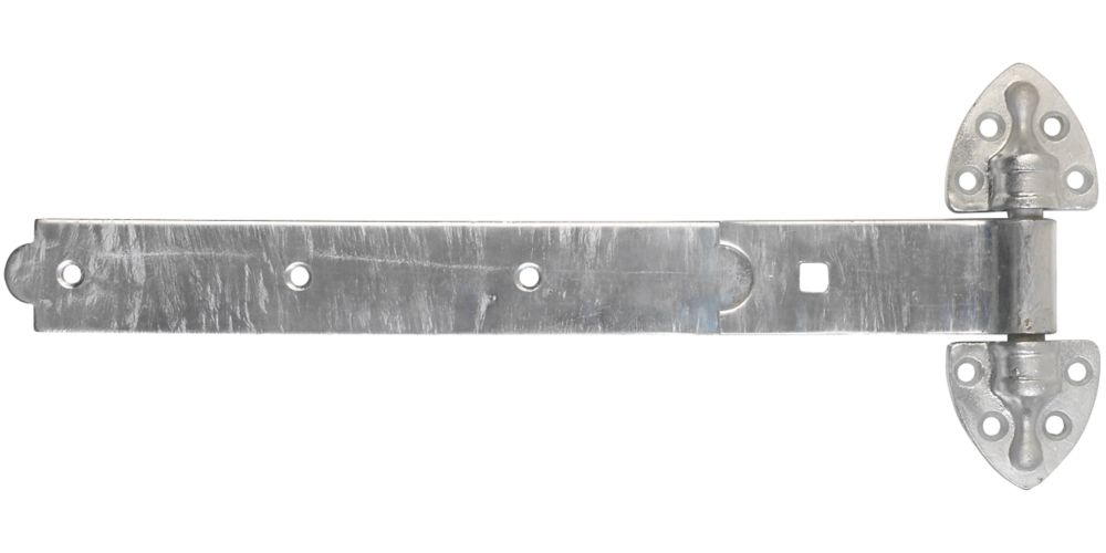 Image of Smith & Locke Self-Colour Heavy Duty Reversible Gate Hinges 28mm x 401mm x 165mm 2 Pack 