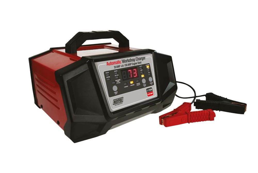Image of Maypole MP7220 20A Automatic Workshop Charger 12/24V 