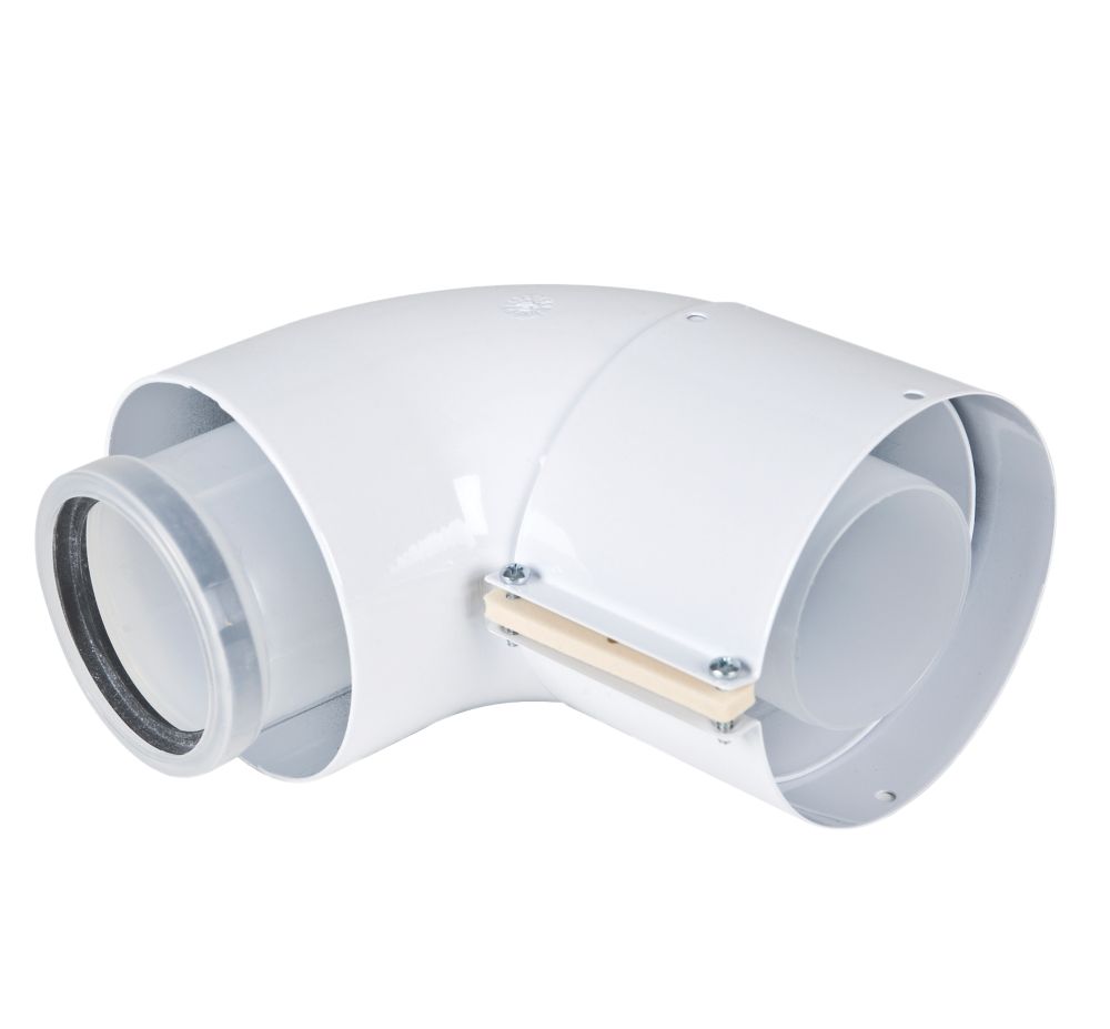 Image of Heatline Flue Elbow Bend 90Â° 