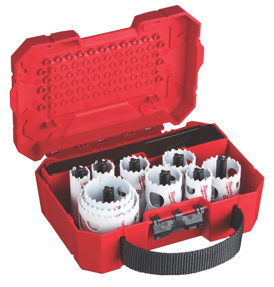 Image of Milwaukee Hole Dozer 10-Saw Multi-Material Holesaw Set 