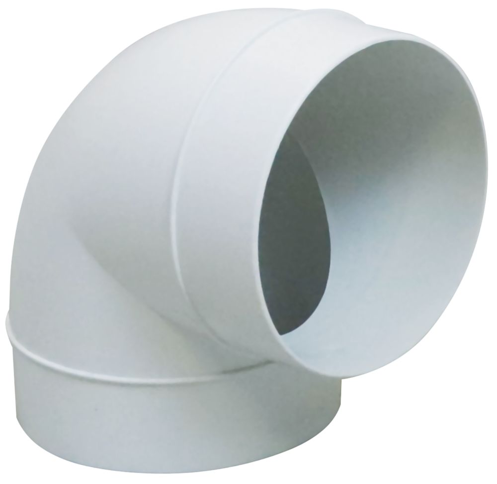 Image of Manrose 90Â° Bend White 100mm 