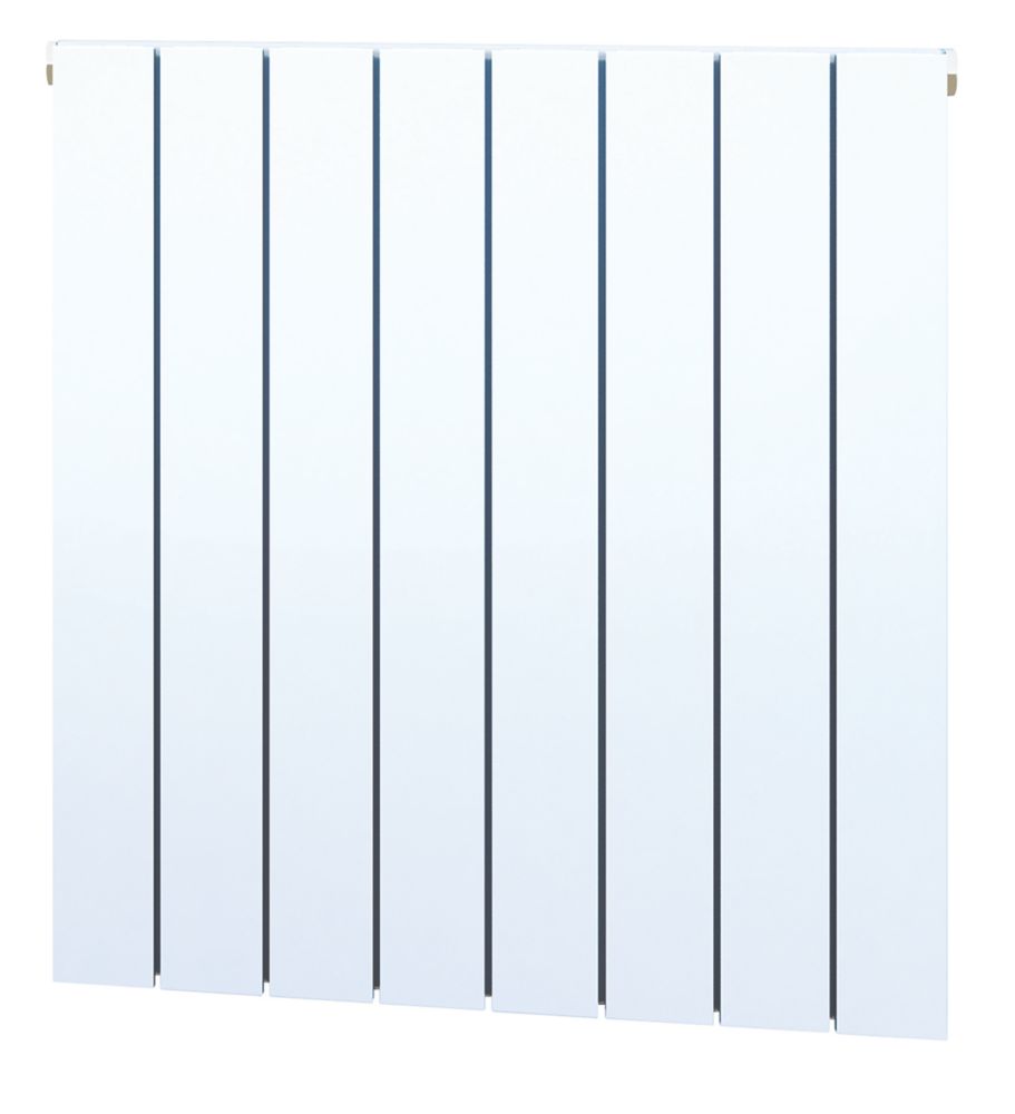 Image of Towelrads Hanworth Plus Aluminium Designer Radiator 700mm x 640mm White 3648BTU 