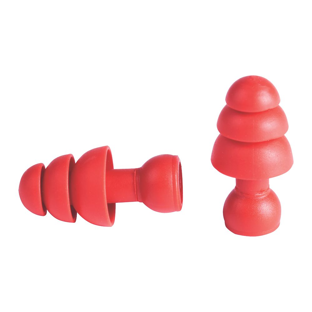 Image of Milwaukee 4932478549 32dB TPR Replacement Ear Plugs 5 Pairs 