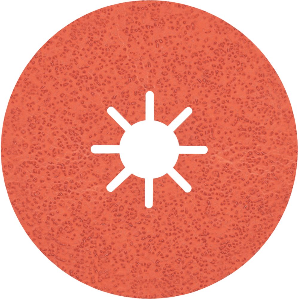 Image of Bosch Expert R782 Prisma Fibre Discs 180mm x 22.23mm 36 Grit 25 Pack 